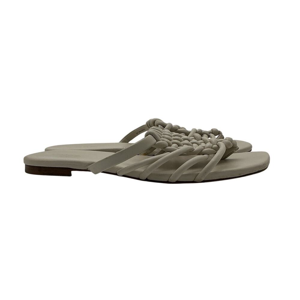 Vince Braided Cream Dae Sandals Size 7.5 View 3